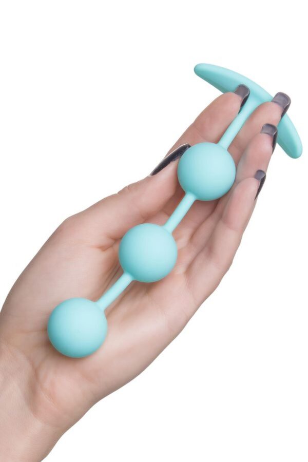 ToDo by Toyfa Anal plug Triplex, silicone, mint, 15 cm, O 2.5 cm - obrazek 6