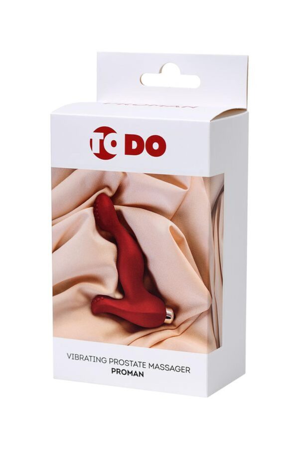 ToDo Proman Red Vibrating Prostate Massager - obrazek 6