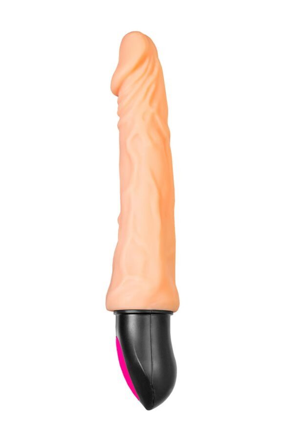 A TOYS  Realistic Vibrator with heating, TPE, 12 Modes, bendable, recharble - obrazek 6
