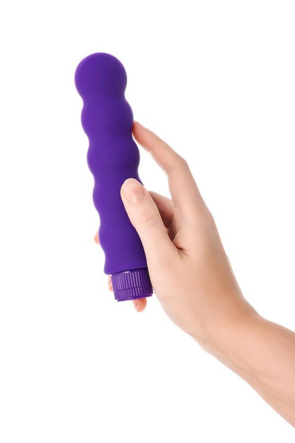 A TOYS, Vibrator, Silicone, Purple, 17 cm - obrazek 6