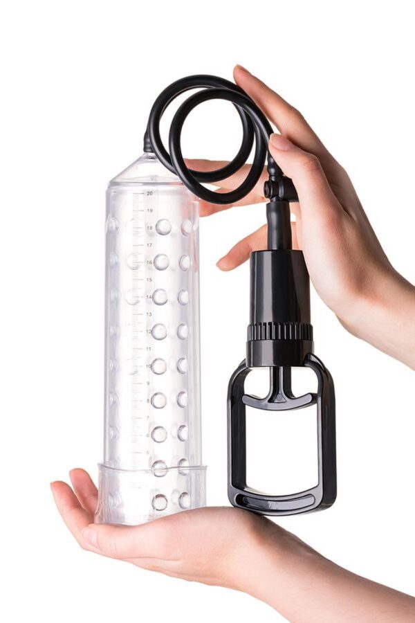 A TOYS, Penis Pump, PVC, Transparent, 23.5 cm - obrazek 6