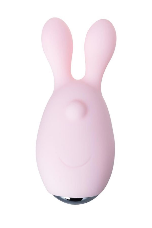 JOS VITA finger vibrating egg and vibrating attachment, silicone, powder pink, 8.5 and 8 cm - obrazek 6