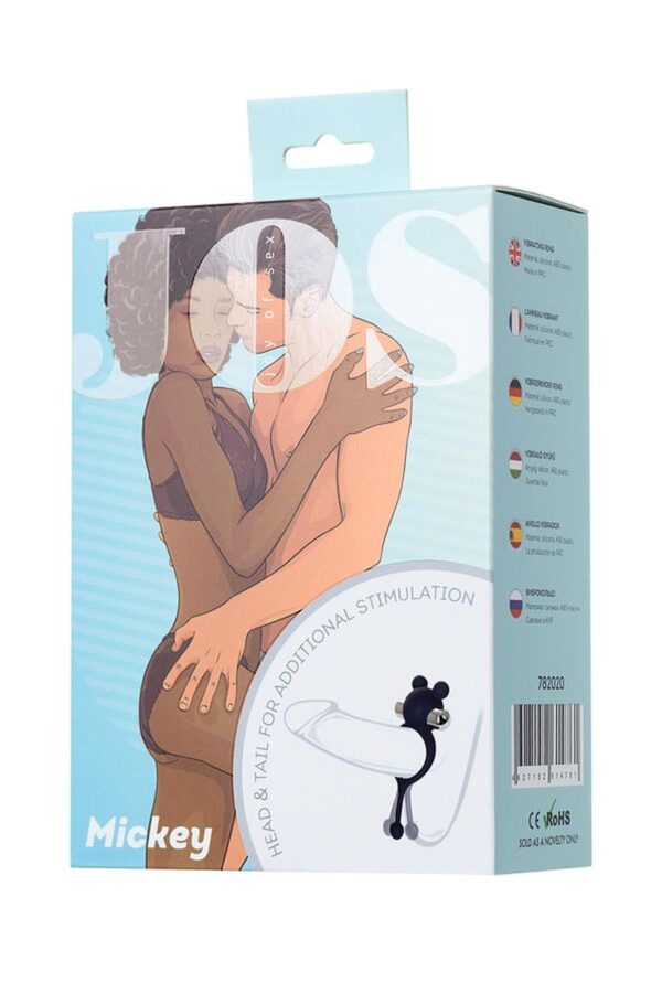 JOS MICKEY Vibrating ring silicon, - obrazek 6