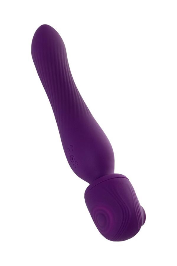 JOS Stimulator 2 in 1 Kisom, silicone, purple, 13 cm - obrazek 6