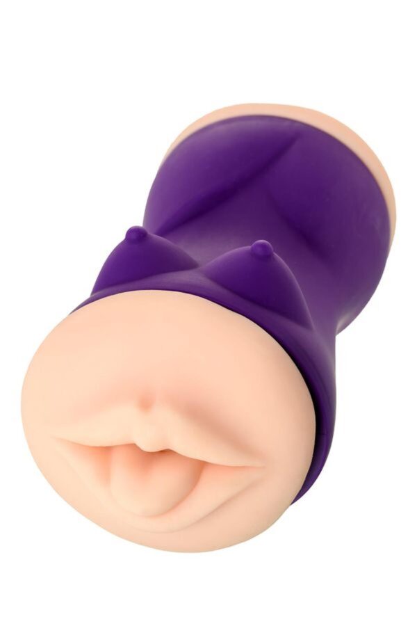 JOS YARA, Masturbator double sided, TPR, fleshy, 17.5 cm - obrazek 6