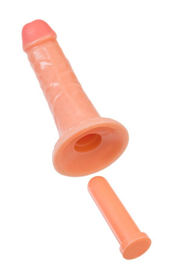 Realistic dildo Caliber 16/3 , PVC, flesh,  length 16cm, diameter 3cm - obrazek 6