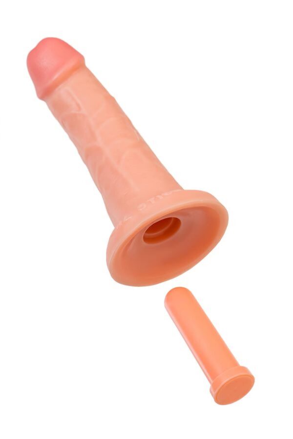 Realistic dildo Caliber 18/4 , PVC, flesh,  length 18cm, diameter 4cm - obrazek 6
