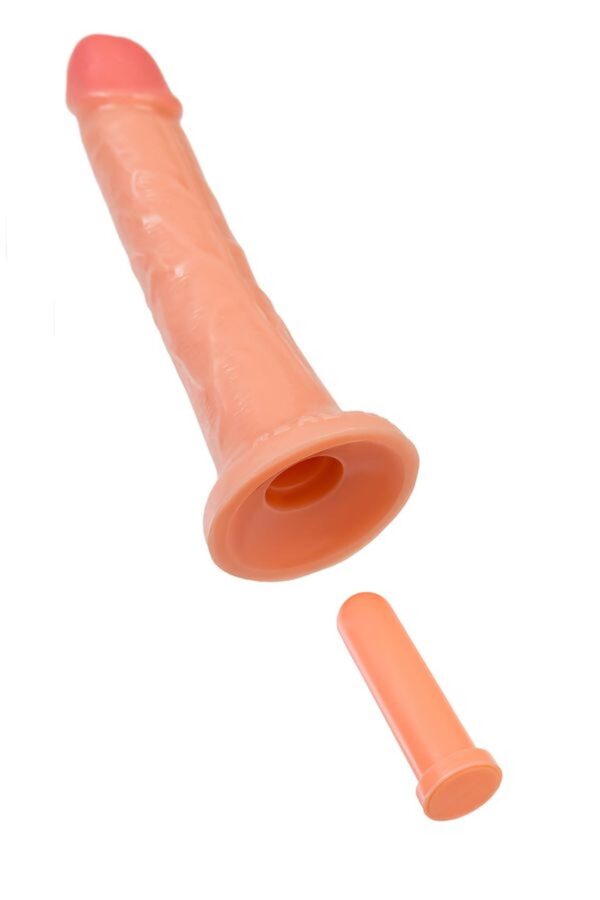 Realistic dildo Caliber 20/3 , PVC, flesh,  length 20cm, diameter 3cm - obrazek 6