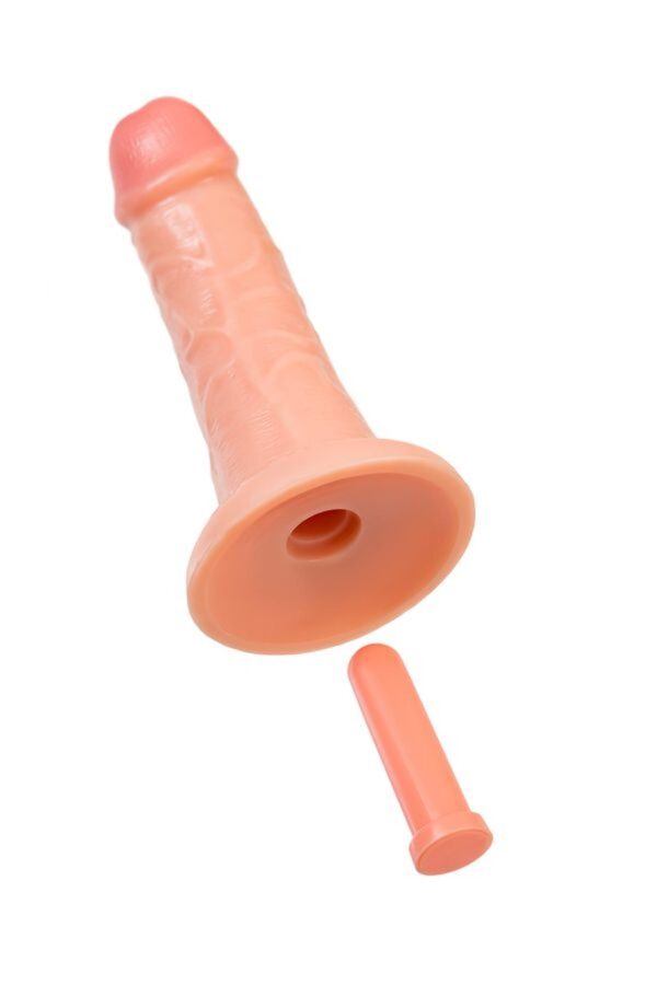 Realistic dildo Caliber 20/5 , PVC, flesh,  length 20cm, diameter 5cm - obrazek 6