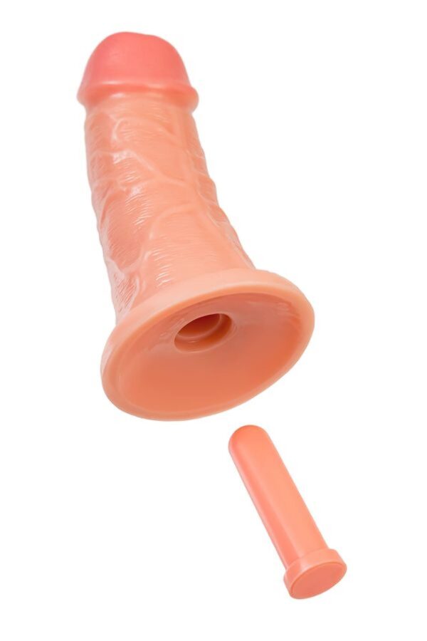 Realistic dildo Caliber 20/6 , PVC, flesh,  length 20cm, diameter 6cm - obrazek 6