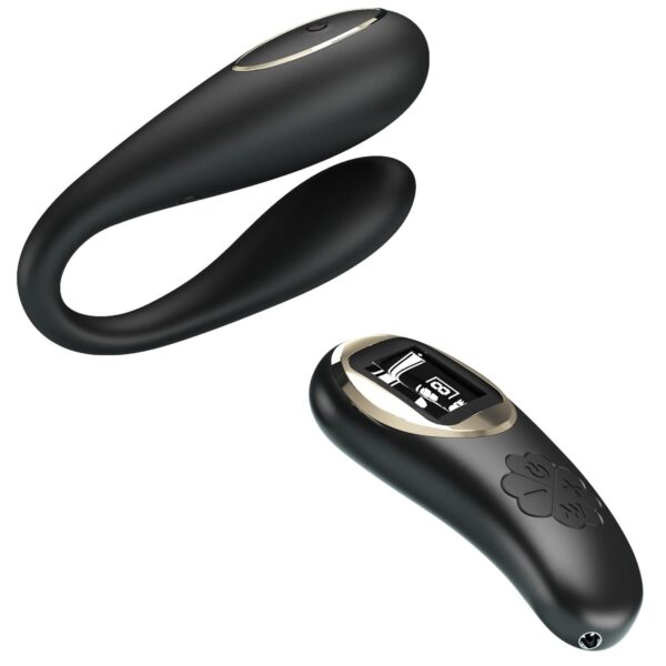 PRETTY LOVE   Nathan, Wireless remote control 9 speed levels 10 vibration functions, ABS Silicone , USB rechargeable - obrazek 6
