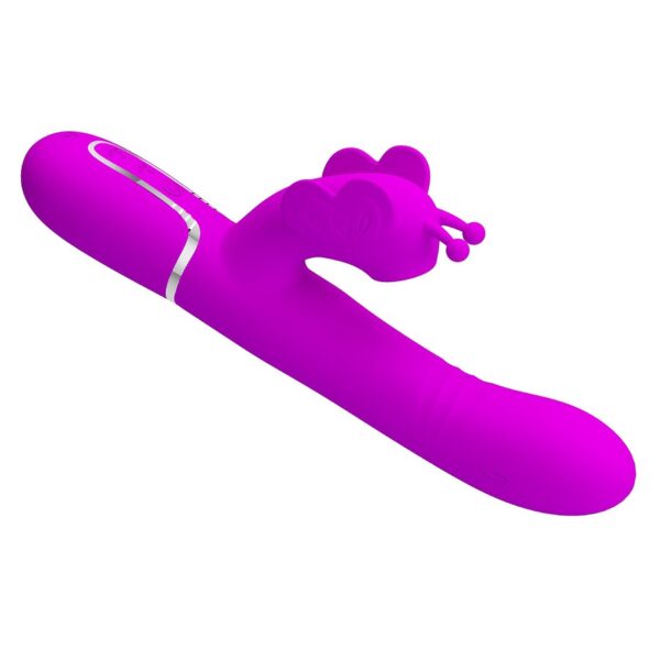 Pretty Love Butterfly Clit Vibrator Pink - obrazek 6