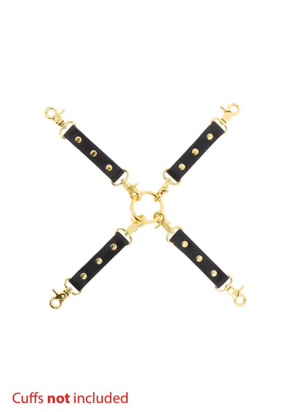 Wild Roses Hogtie Black - obrazek 6