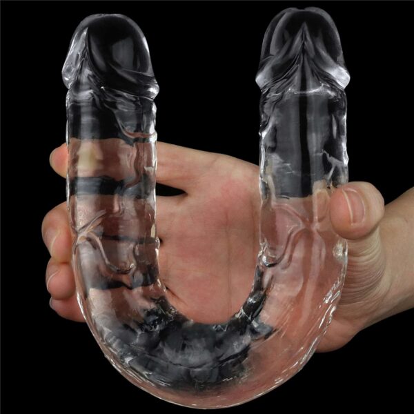 Flawless Clear Double dildo 12 - obrazek 6
