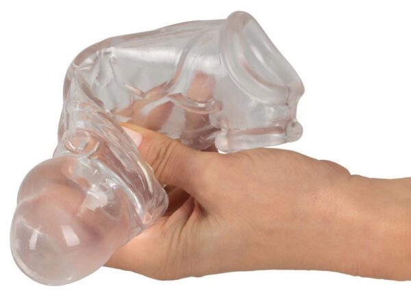 Crystal Clear Penis Sleeve wit - obrazek 6