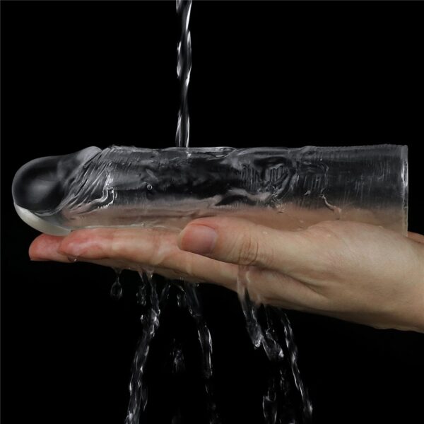 Flawless Clear Penis Sleeve Add 1 - obrazek 7