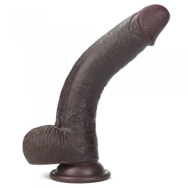 9 Sliding Skin Dual Layer Dong   Black - obrazek 7