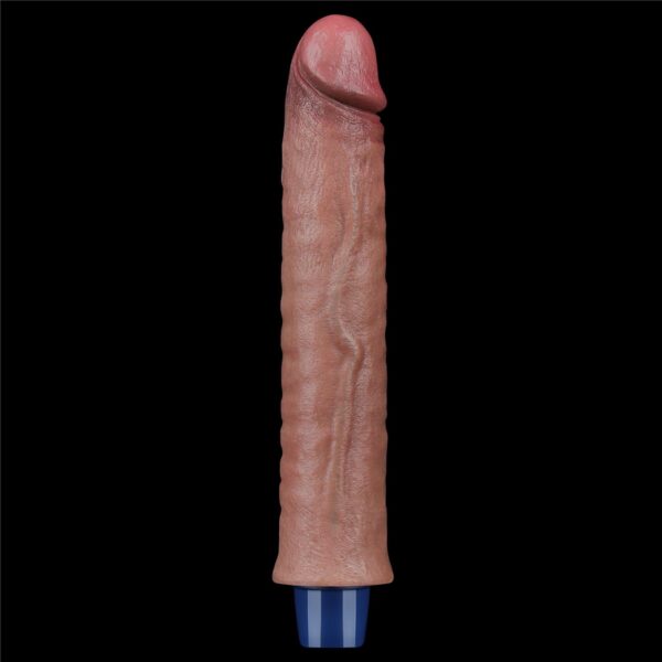 9.5 REAL SOFTEE Rechargeable Silicone Vibrating Dildo - obrazek 7