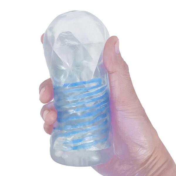 PRETTY LOVE   Transparent masturbator,TPR - obrazek 7