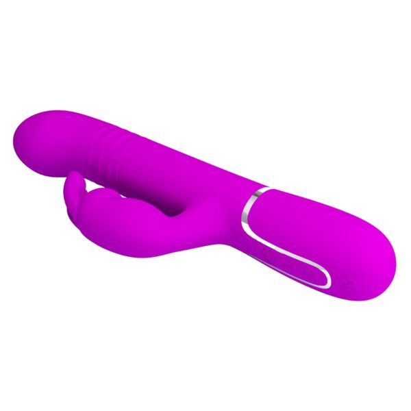 PRETTY LOVE   Coale Twinkled Tenderness Purple, 7 vibration functions 4 rotation functions 4 thrusting settings - obrazek 7