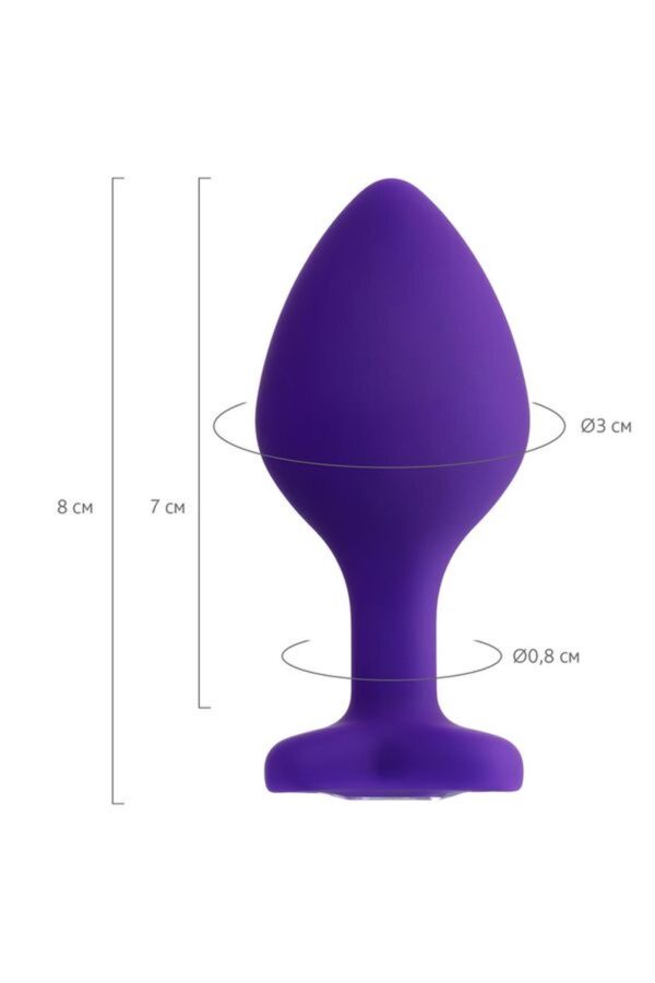 Anal Plug Diamond Heart - obrazek 7