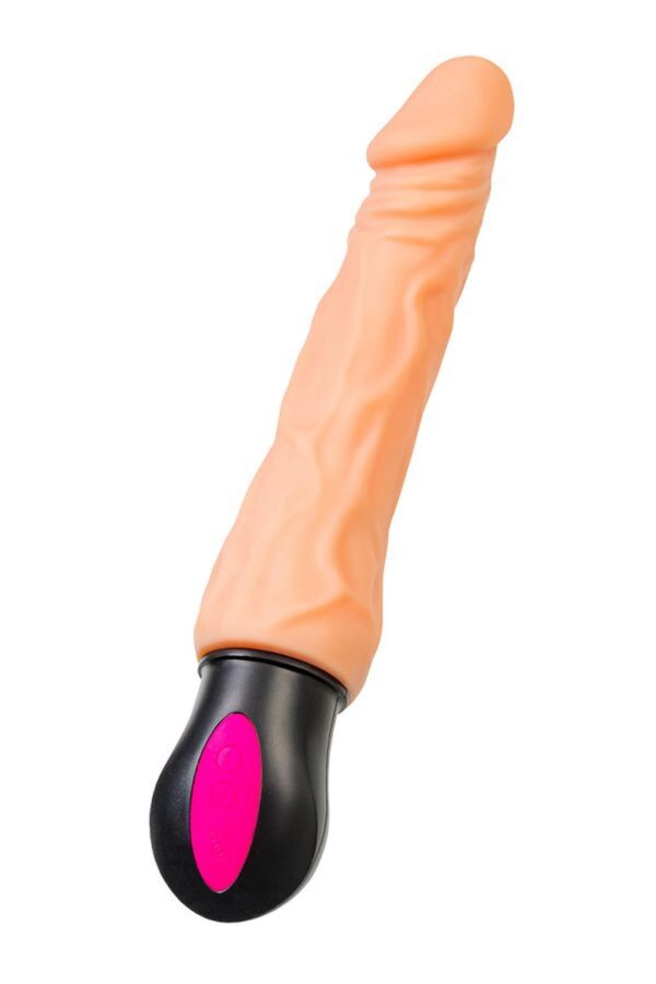 A TOYS  Realistic Vibrator with heating, TPE, 12 Modes, bendable, recharble - obrazek 7