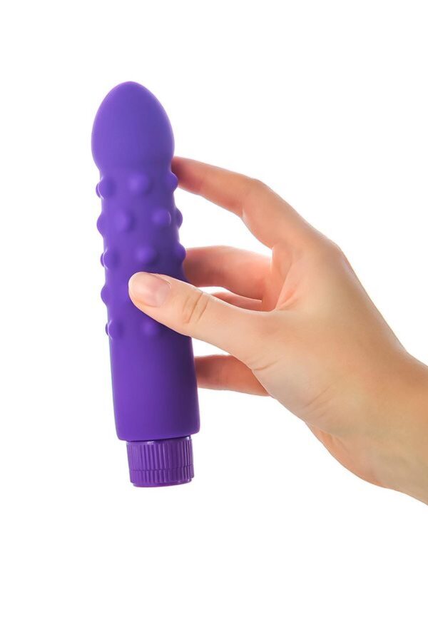 A TOYS, Vibrator, Silicone, Purple, 17 cm - obrazek 7