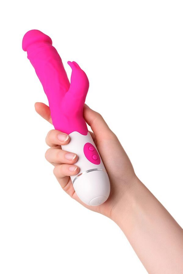 A TOYS, Vibrator Mist, Silicone, Pink, 25.4 cm - obrazek 7