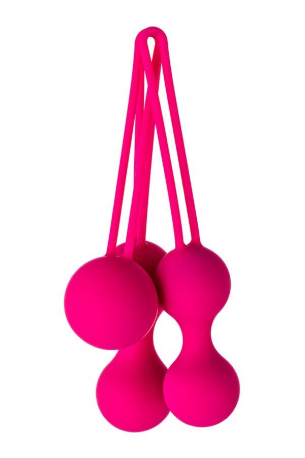 A TOYS, Set of vaginal balls, 7,9 cm, silicone, diameter 3 3,2 cm - obrazek 7