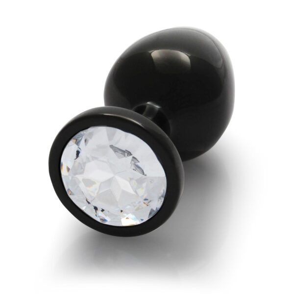 Round Gem Butt Plug   Medium - obrazek 7
