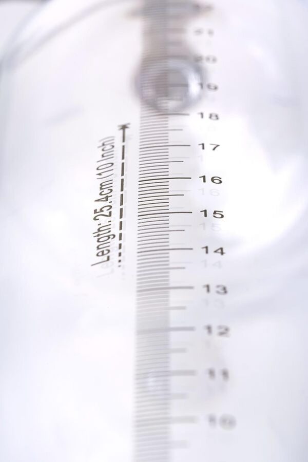 A TOYS, Penis Pump, PVC, Transparent, 27.5 cm, 3 cock rings included - obrazek 7