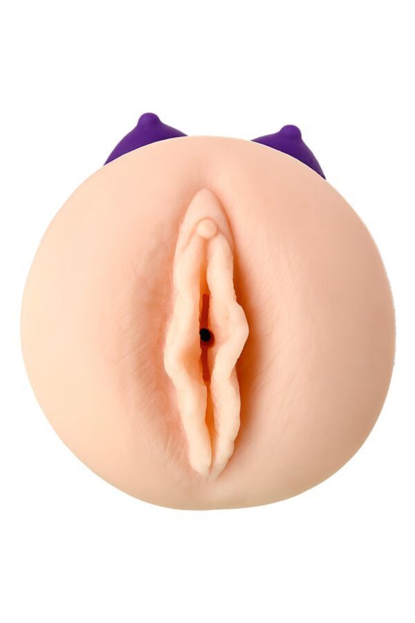 JOS YARA, Masturbator double sided, TPR, fleshy, 17.5 cm - obrazek 7