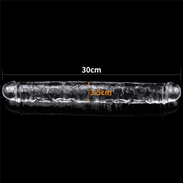 Flawless Clear Double dildo 12 - obrazek 7