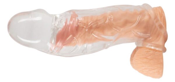 Crystal Clear Penis Sleeve wit - obrazek 7