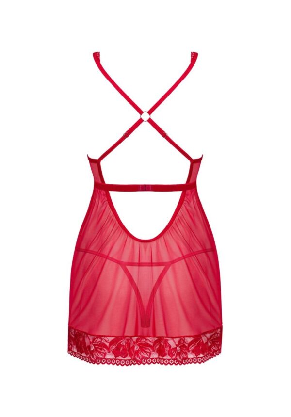 Lacelove babydoll i stringi XL/2XL - obrazek 8