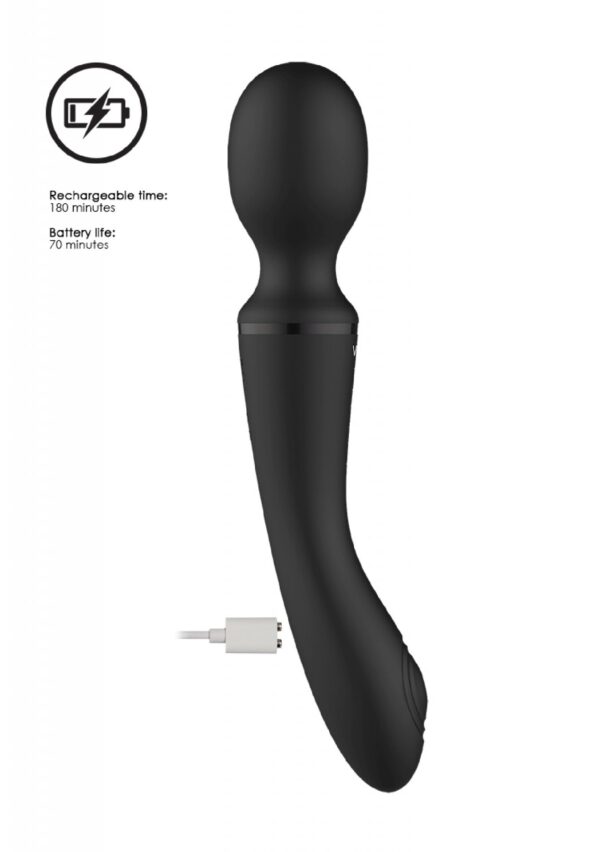 Enora   Wand & Vibrator   Black - obrazek 8