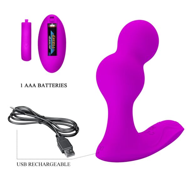 PRETTY LOVE   Terrance, 10 vibration functions Memory function Wireless remote control - obrazek 8
