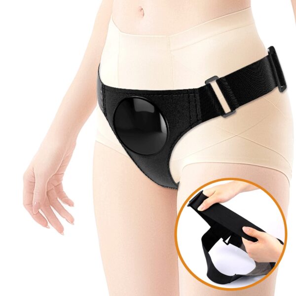 PRETTY LOVE   HARNESS BRIEFS  Micheal, Universal Strap On, 7.0 Dildo - obrazek 8