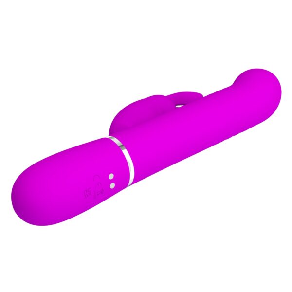 PRETTY LOVE   Coale Twinkled Tenderness Purple, 7 vibration functions 4 rotation functions 4 thrusting settings - obrazek 8
