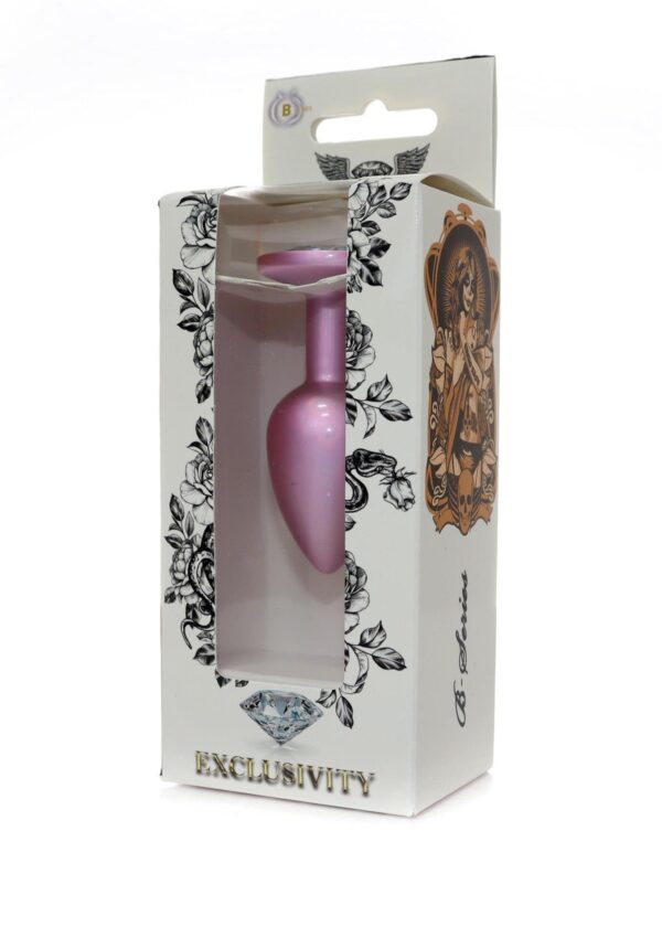 Plug Jewellery Pearl Pink PLUG  Clear S - obrazek 8
