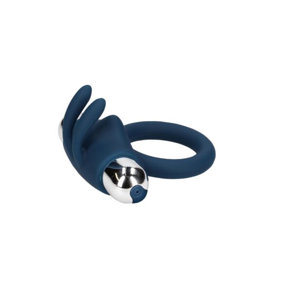 Vibrating Rabbit Cock Ring   Baltic Blue - obrazek 8