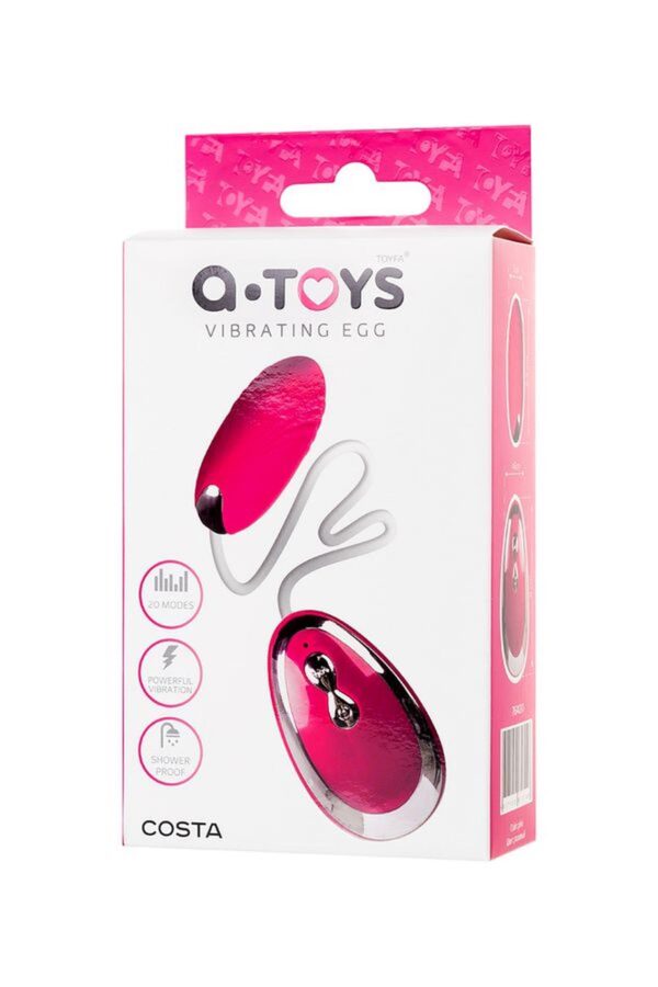A TOYS, Vibrating Egg Pink - obrazek 8