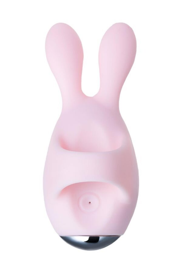 JOS VITA finger vibrating egg and vibrating attachment, silicone, powder pink, 8.5 and 8 cm - obrazek 8