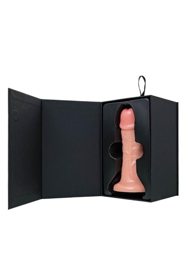 Realistic dildo Caliber 20/6 , PVC, flesh,  length 20cm, diameter 6cm - obrazek 8
