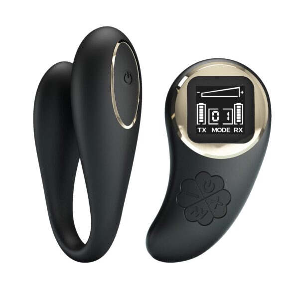 PRETTY LOVE   Nathan, Wireless remote control 9 speed levels 10 vibration functions, ABS Silicone , USB rechargeable - obrazek 8