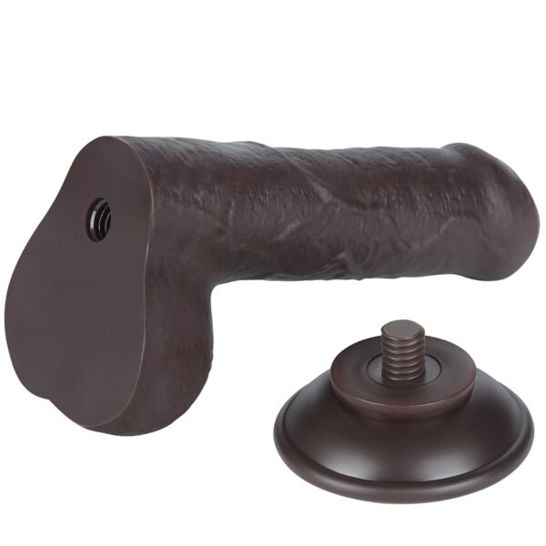 7 Sliding Skin Dual Layer Dong Black - obrazek 8