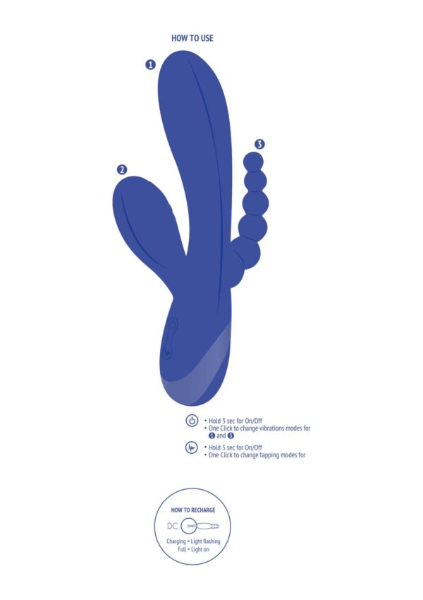 Xocoon Triple Love Vibrator - obrazek 9
