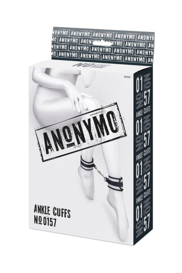 Anonymo anclecuffs, polyester, silver, 28.5 cm - obrazek 9