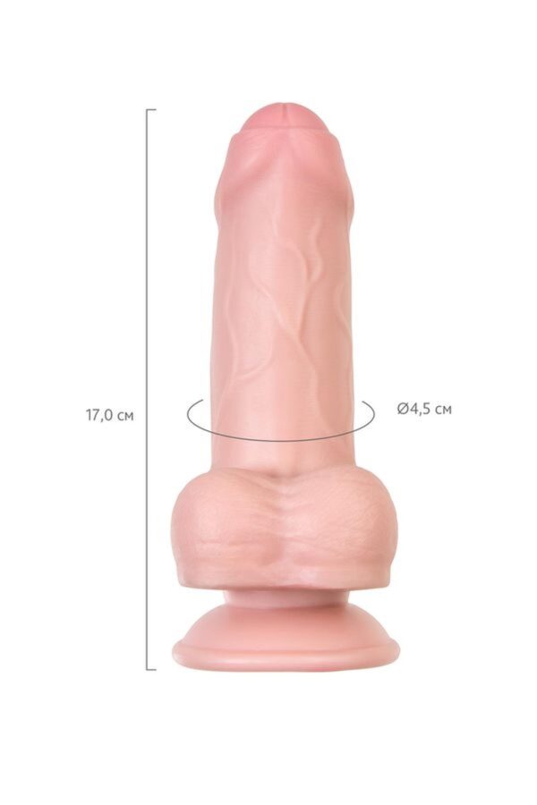 Dildo My babe by RealStick My Precious, flesh,TPE, 17cm - obrazek 9