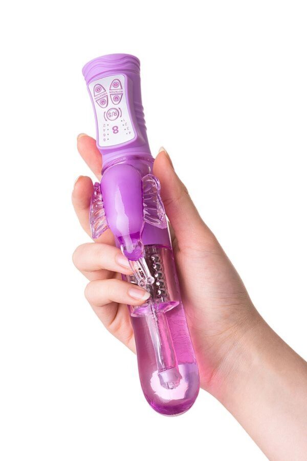 A TOYS, Vibrator, 13 cm, 8 modes, TPE, ABS plastic - obrazek 9